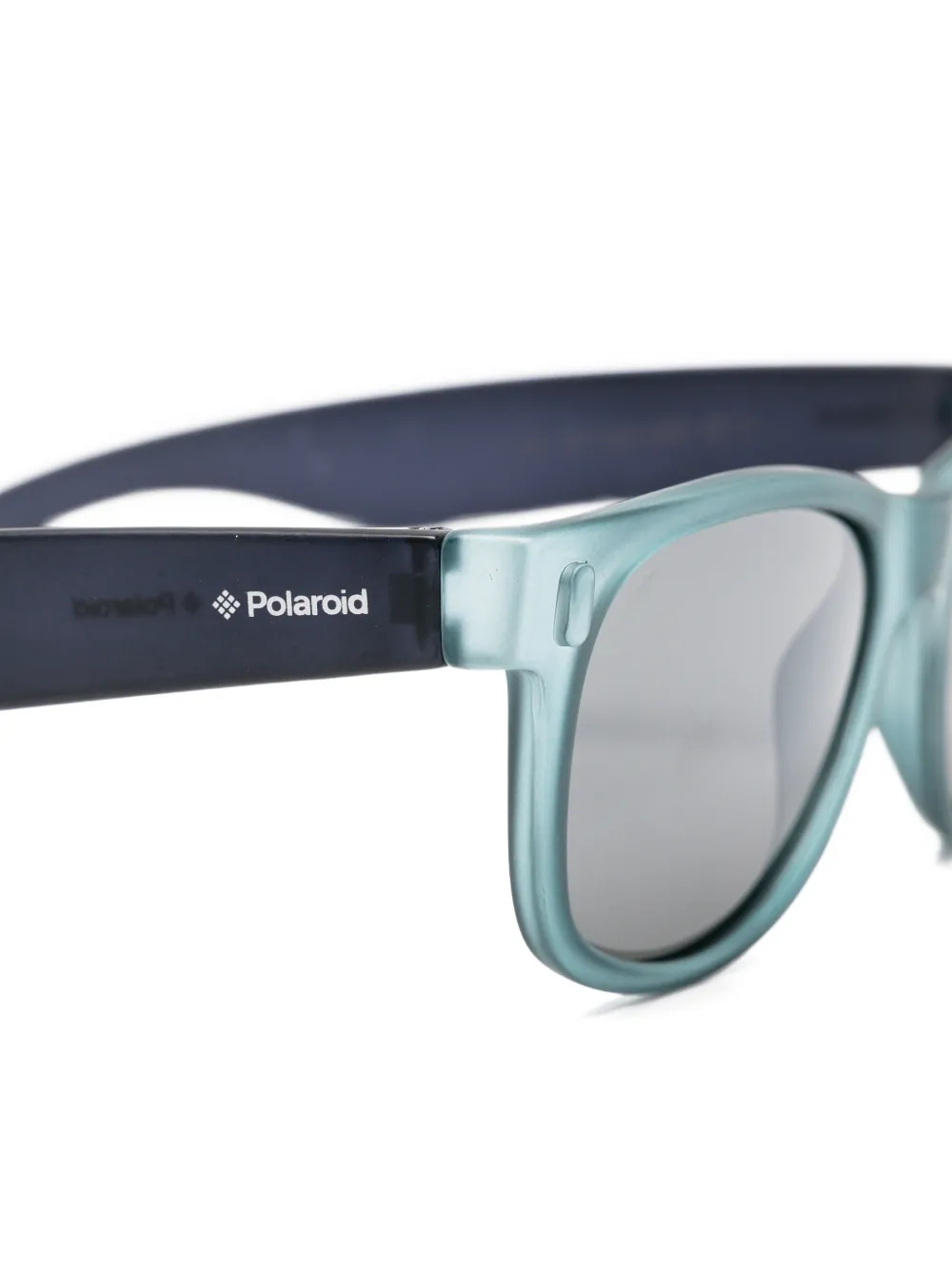  Polaroid Rectangle-frame Sunglasses - Bleu 