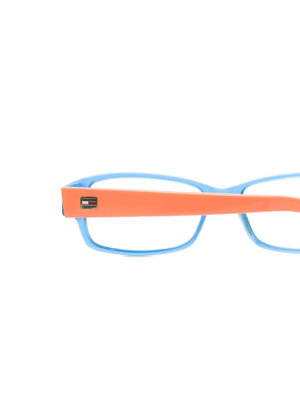  Tommy Hilfiger Gafas Con Montura Rectangular - Azul 