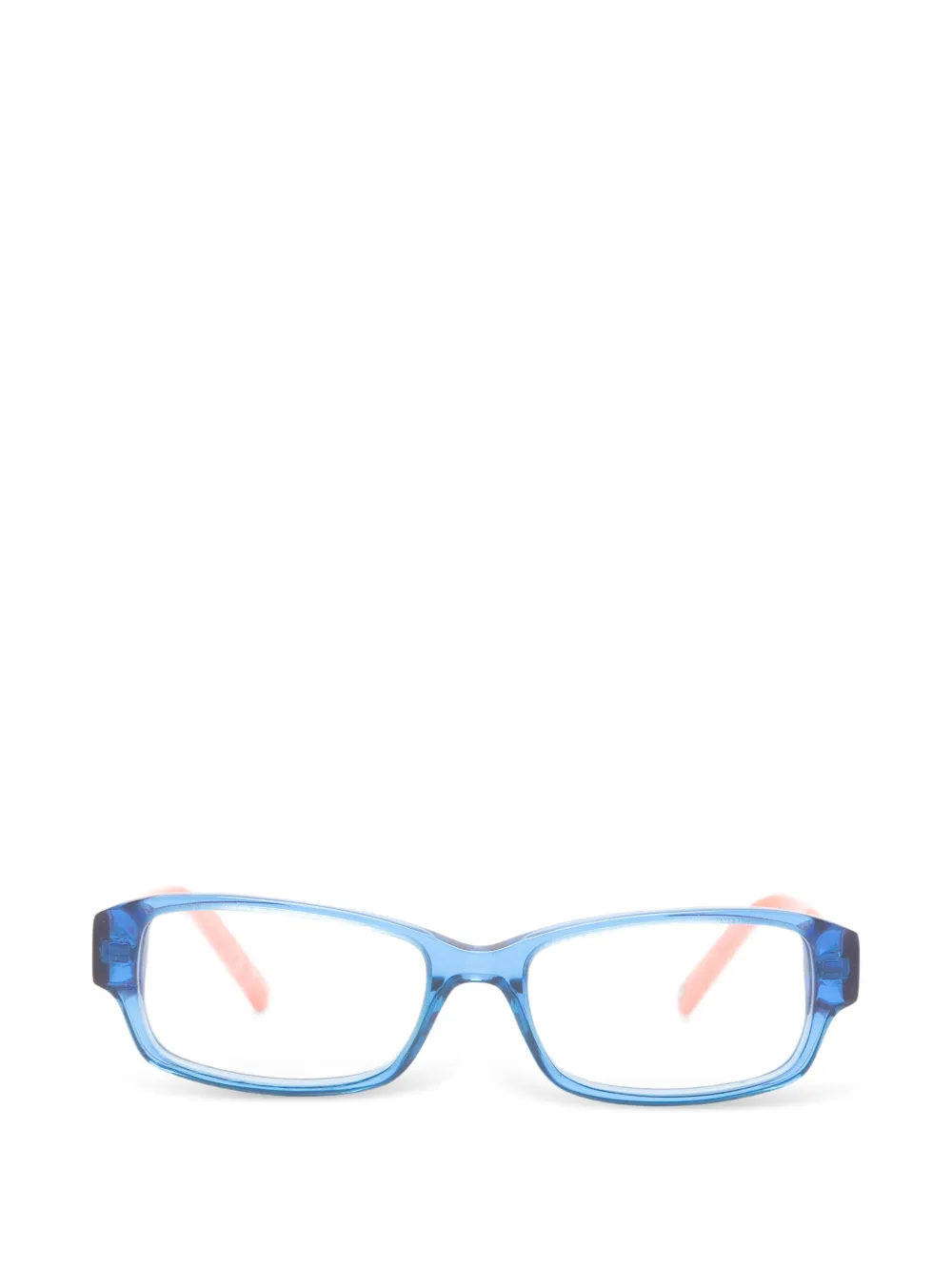 Tommy Hilfiger rectangle-frame glasses - Blau