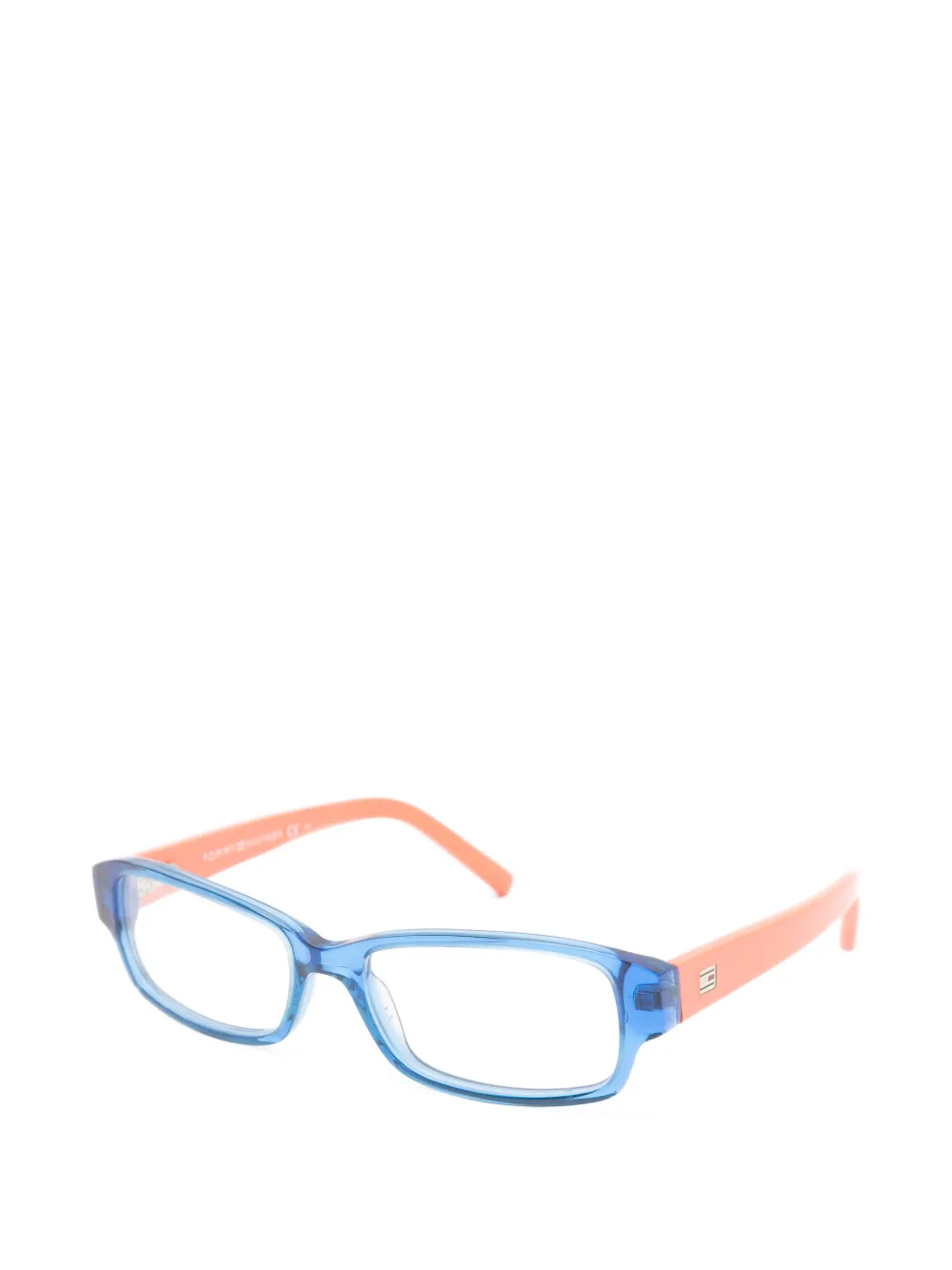  Tommy Hilfiger Gafas Con Montura Rectangular - Azul 