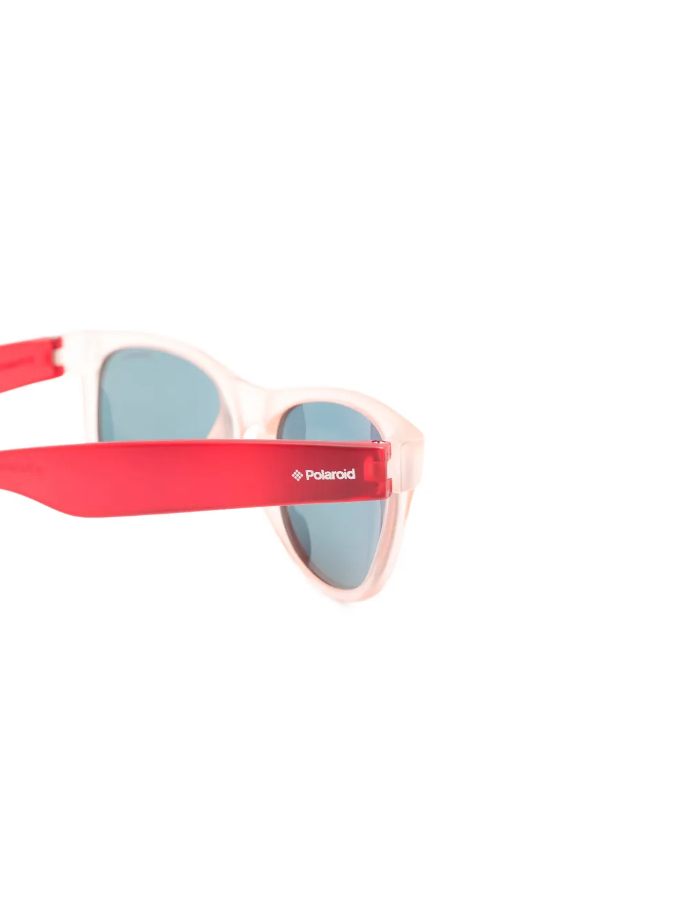  Polaroid Rectangle-frame Sunglasses - Rouge 