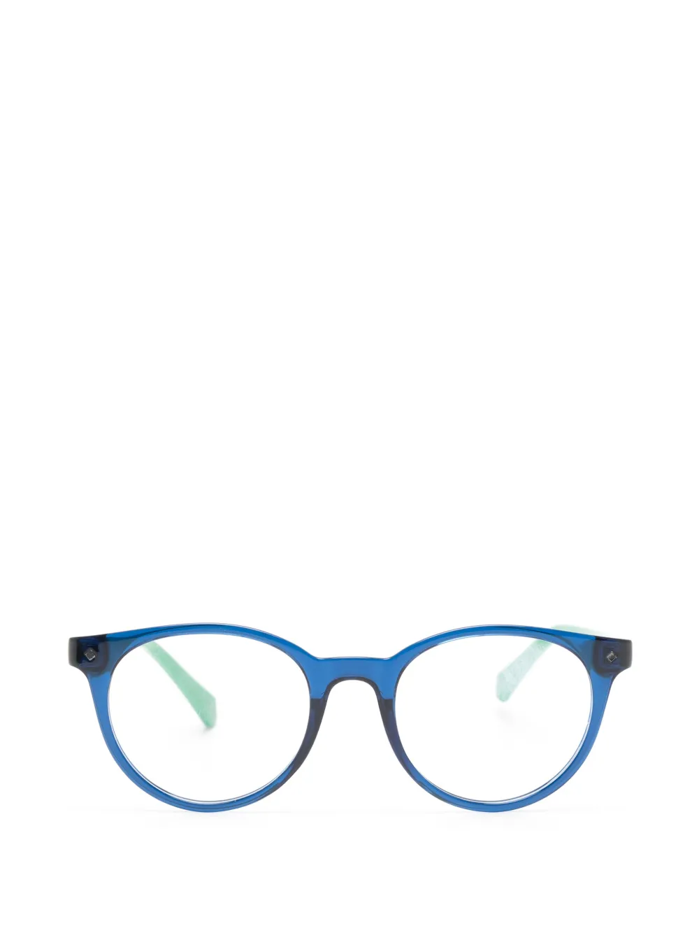 Polaroid round-frame glasses - Blau