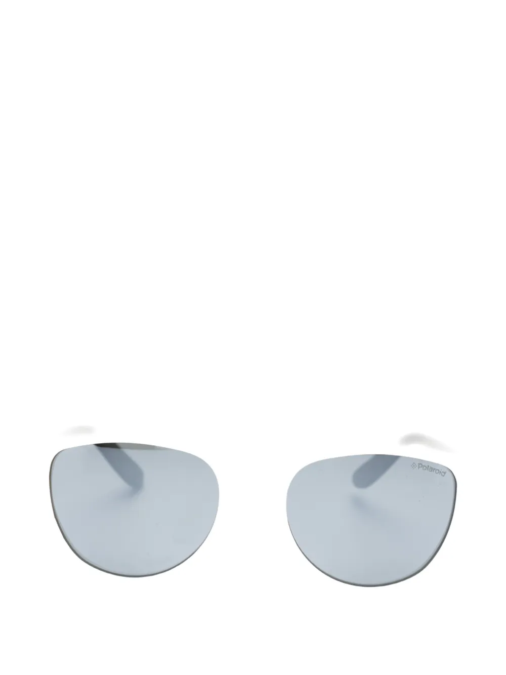 Polaroid round-frame sunglasses - Bianco