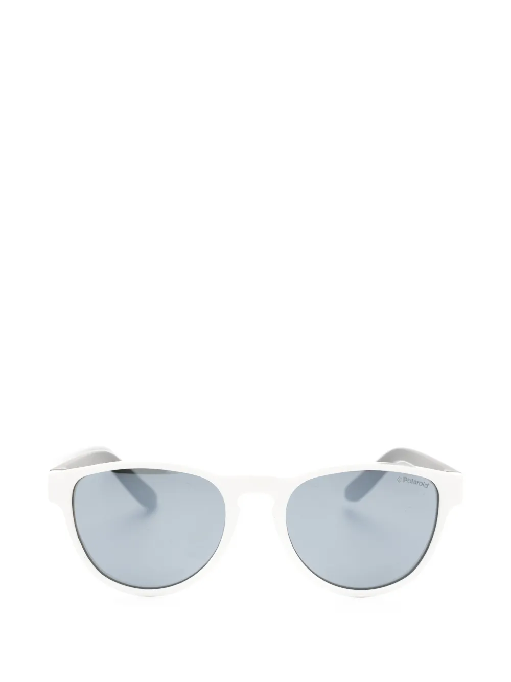 Polaroid round-frame sunglasses - Bianco
