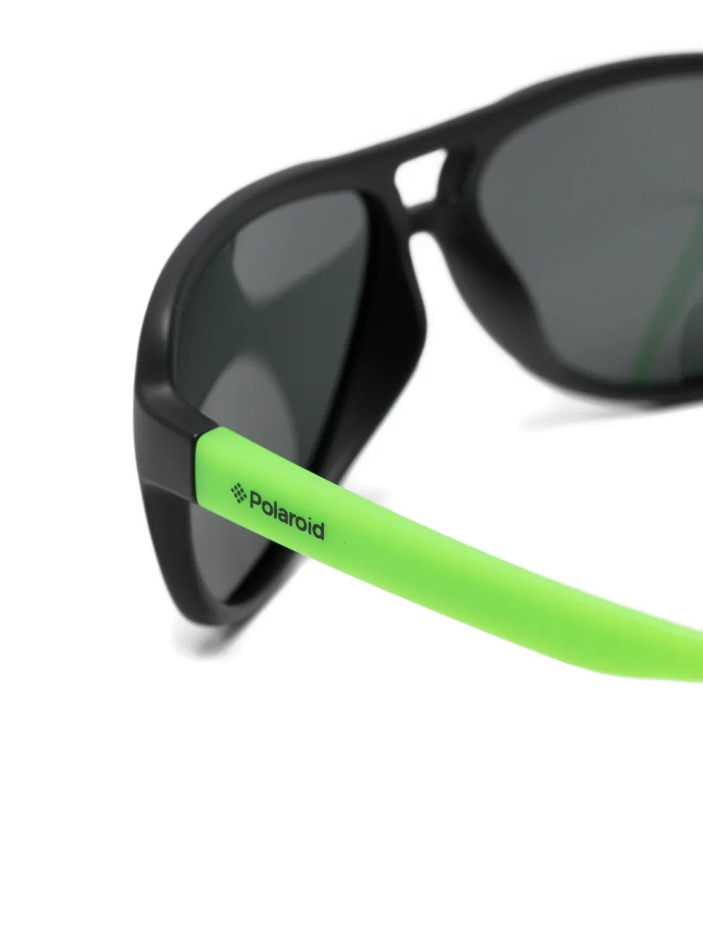  Polaroid Pilot-frame Sunglasses - Noir 