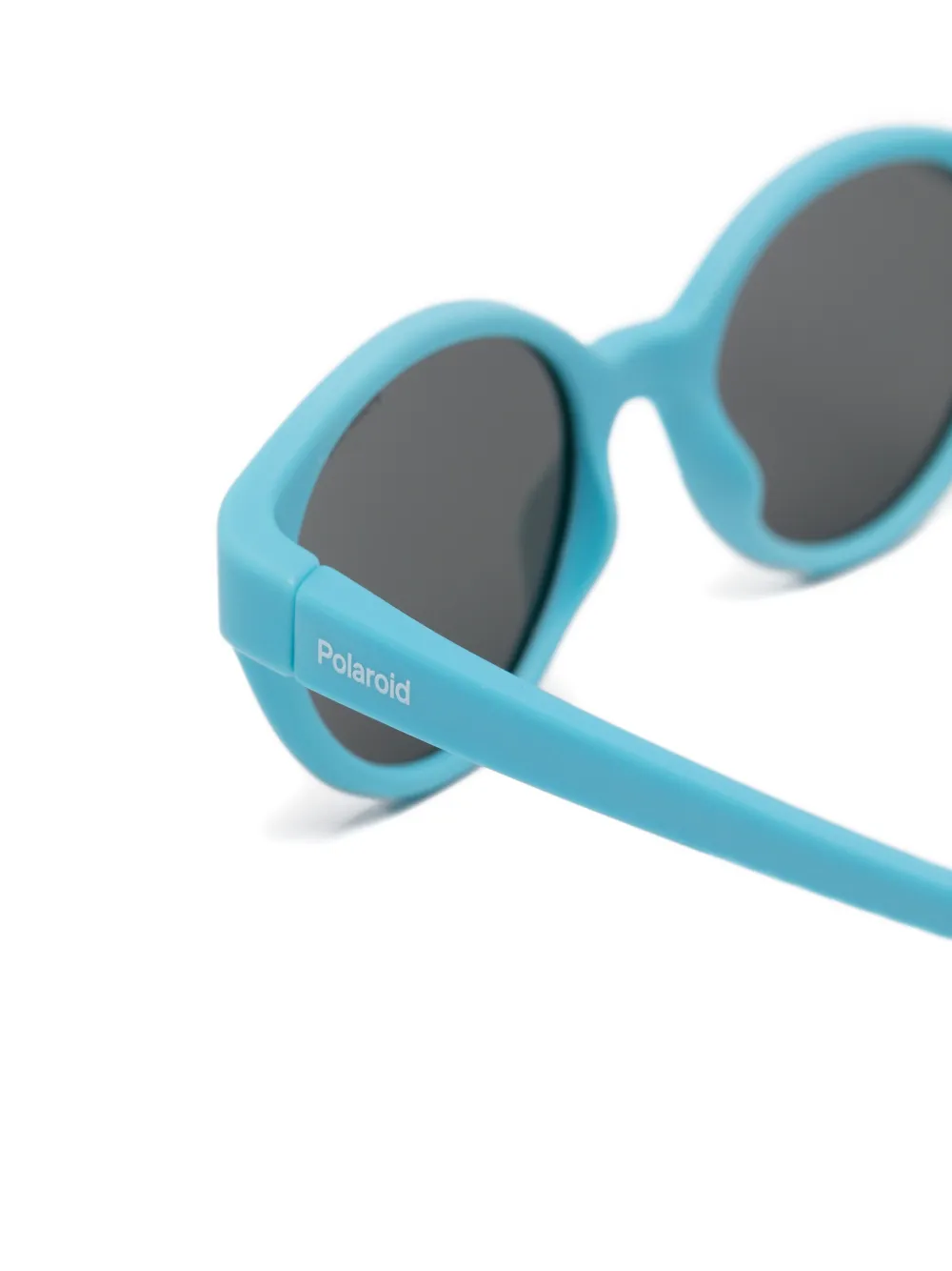  Polaroid Round-frame Sunglasses - Bleu 