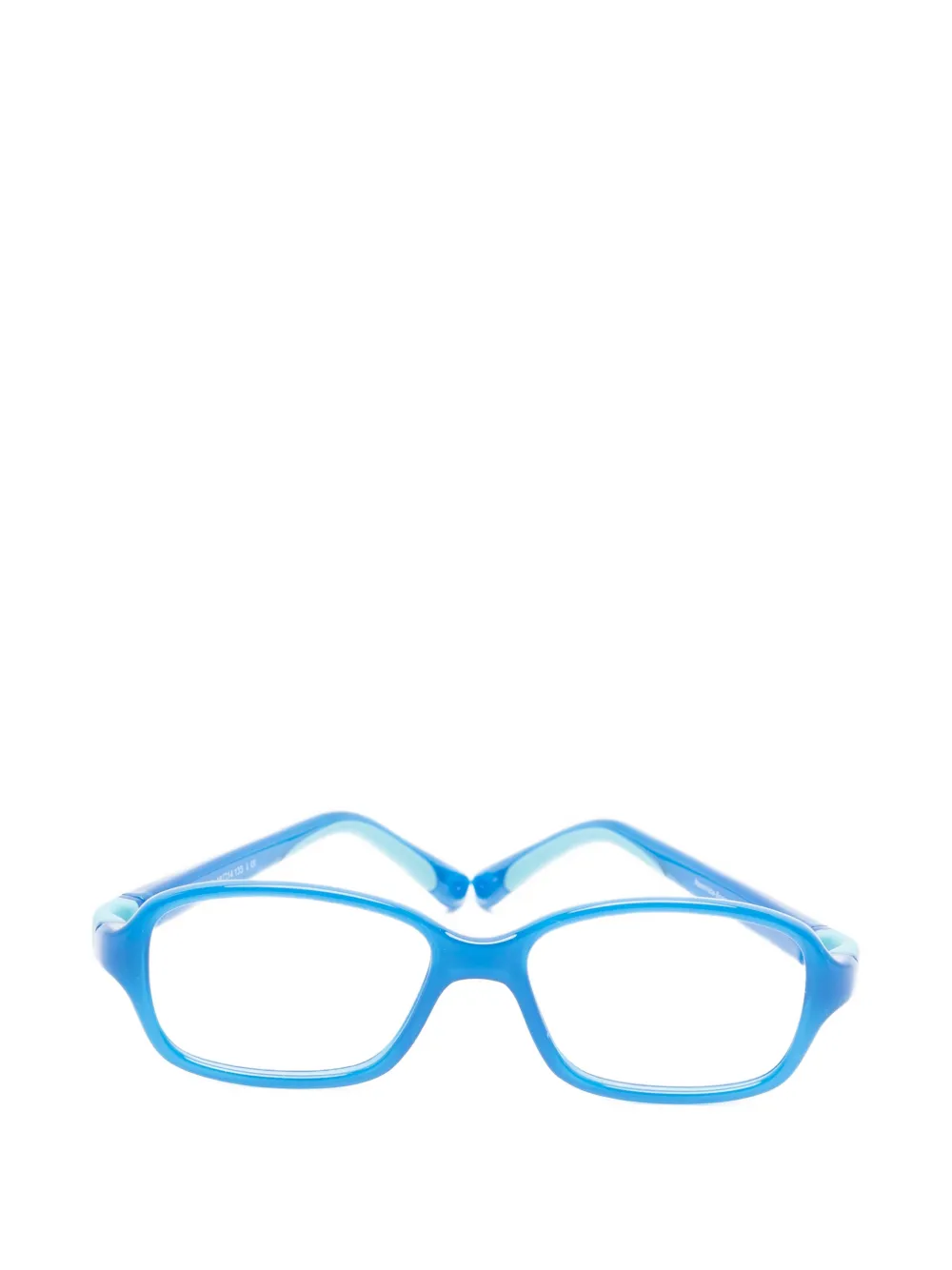 NANO Replay rectangle-frame glasses - Blau