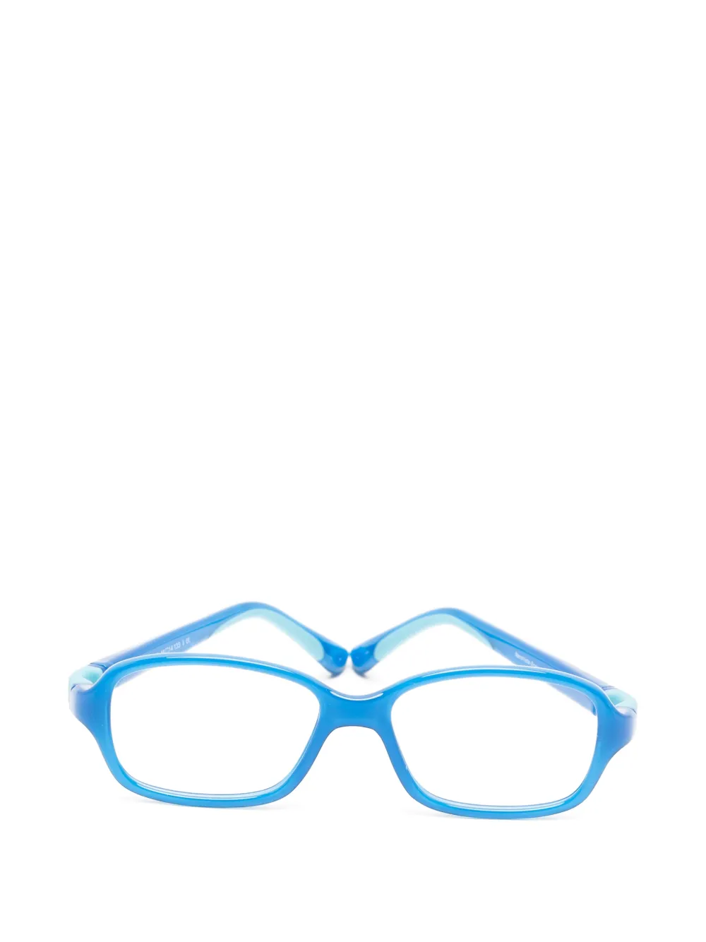 NANO Replay rectangle-frame glasses - Blau