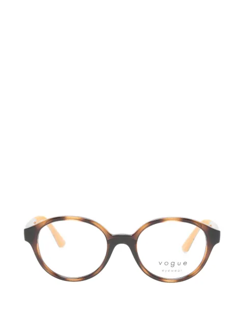 Vogue Eyewear tortoiseshell-effect round-frame glasses