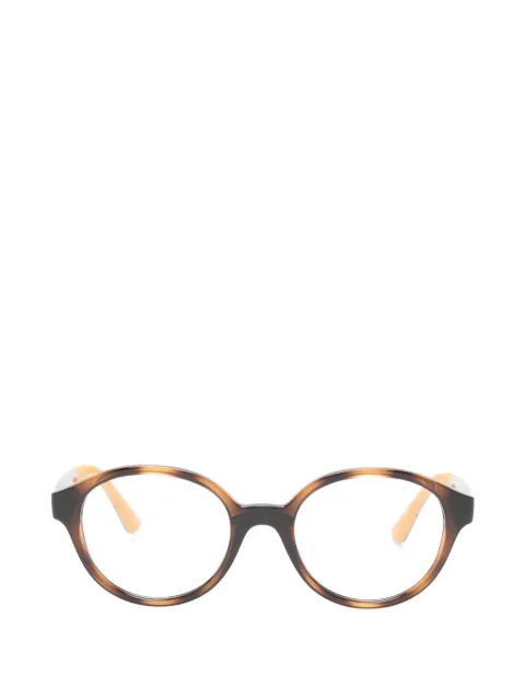 Vogue Eyewear tortoiseshell-effect round-frame glasses