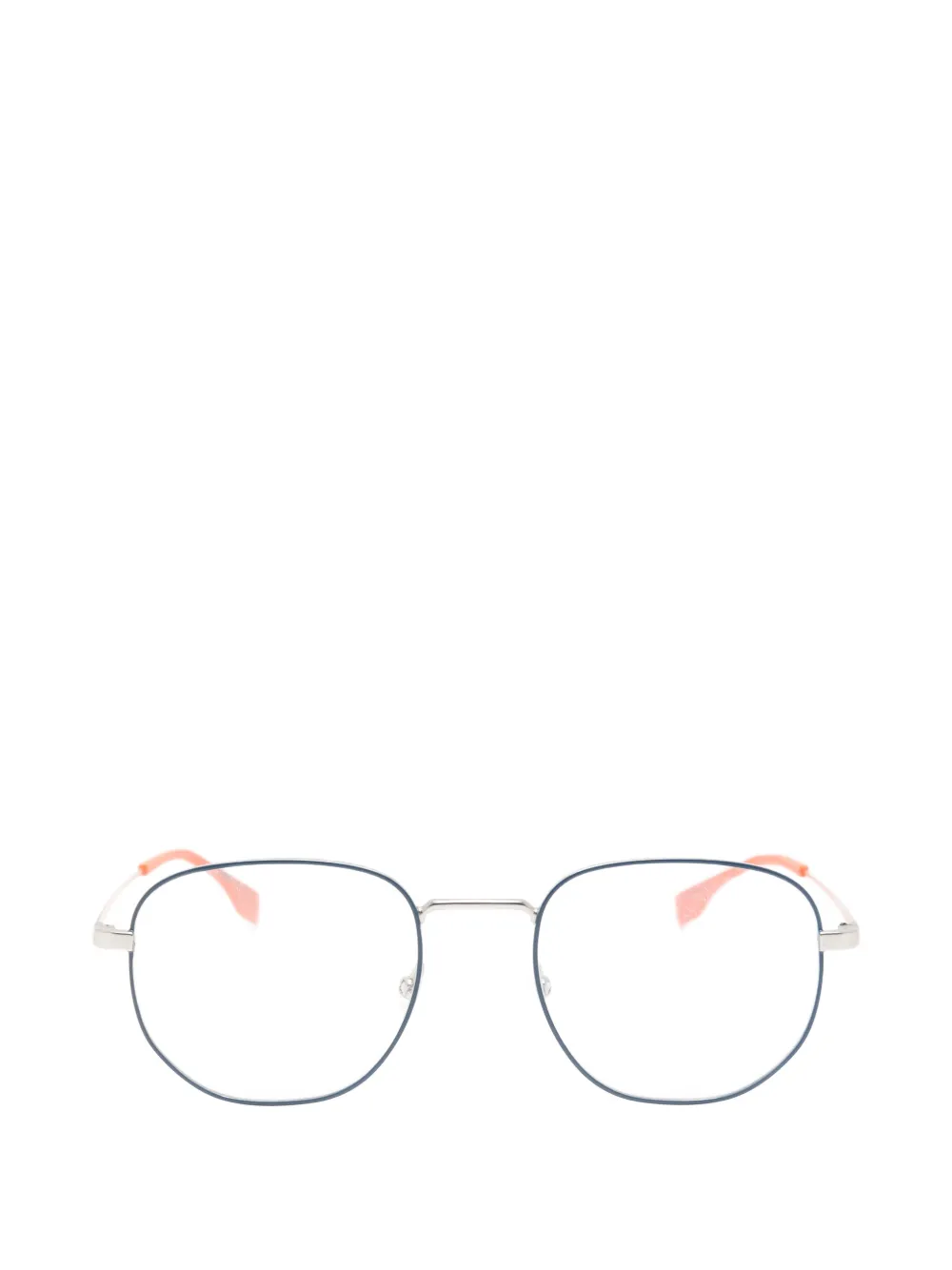 BOSS geometric-frame glasses - Blau