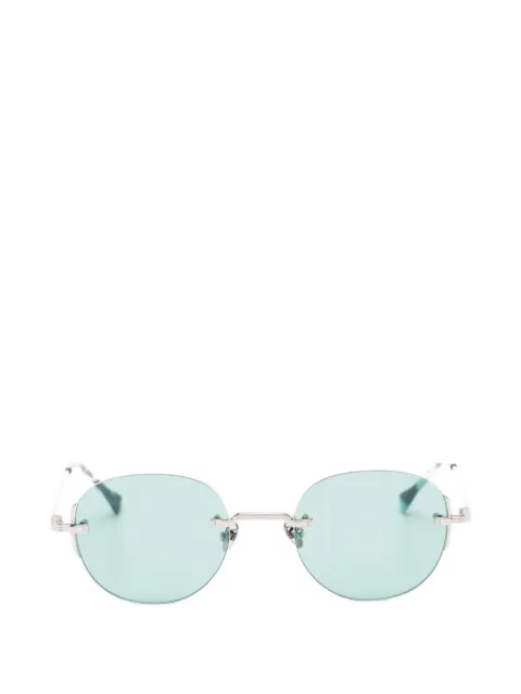 KYme Harvey rimless round-frame sunglasses