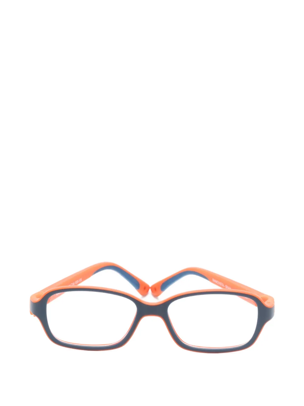 NANO Replay rectangle-frame glasses - Blau