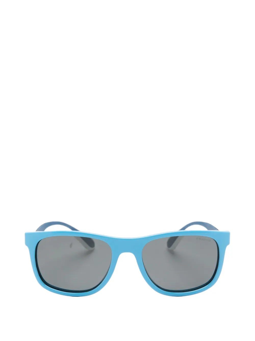Polaroid printed square-frame sunglasses - Blu