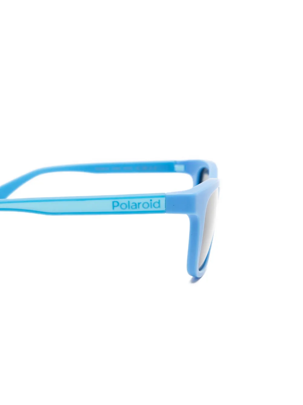Polaroid Zonnebril met rechthoekig montuur Blauw