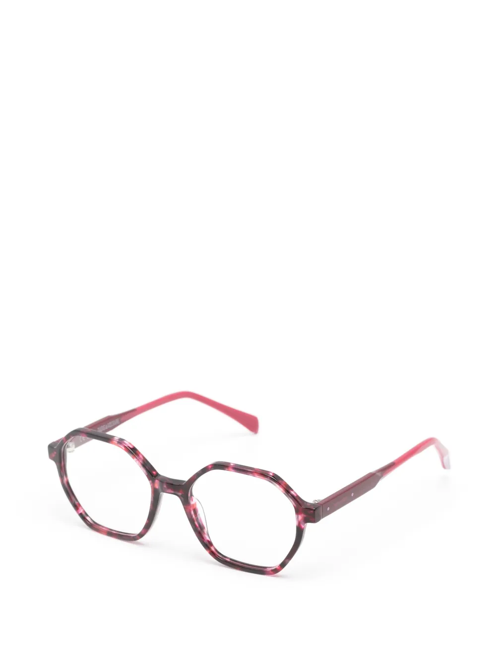 Zadig & Voltaire Kids Bril met schildpadschild-design Rood