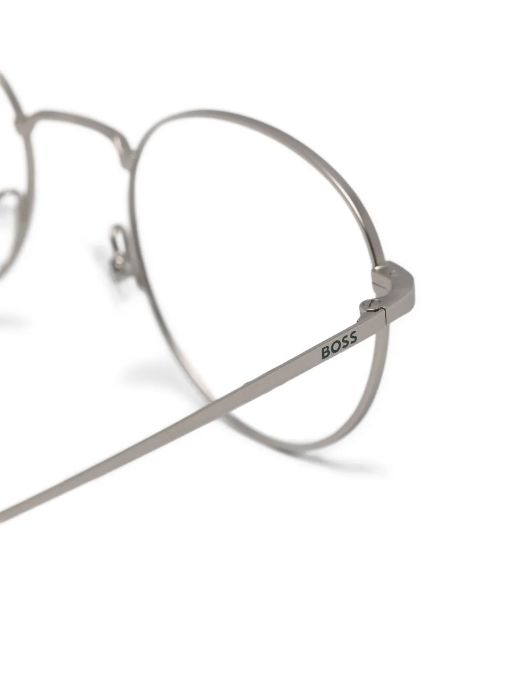 BOSS Kidswear Bril met rond montuur Zilver
