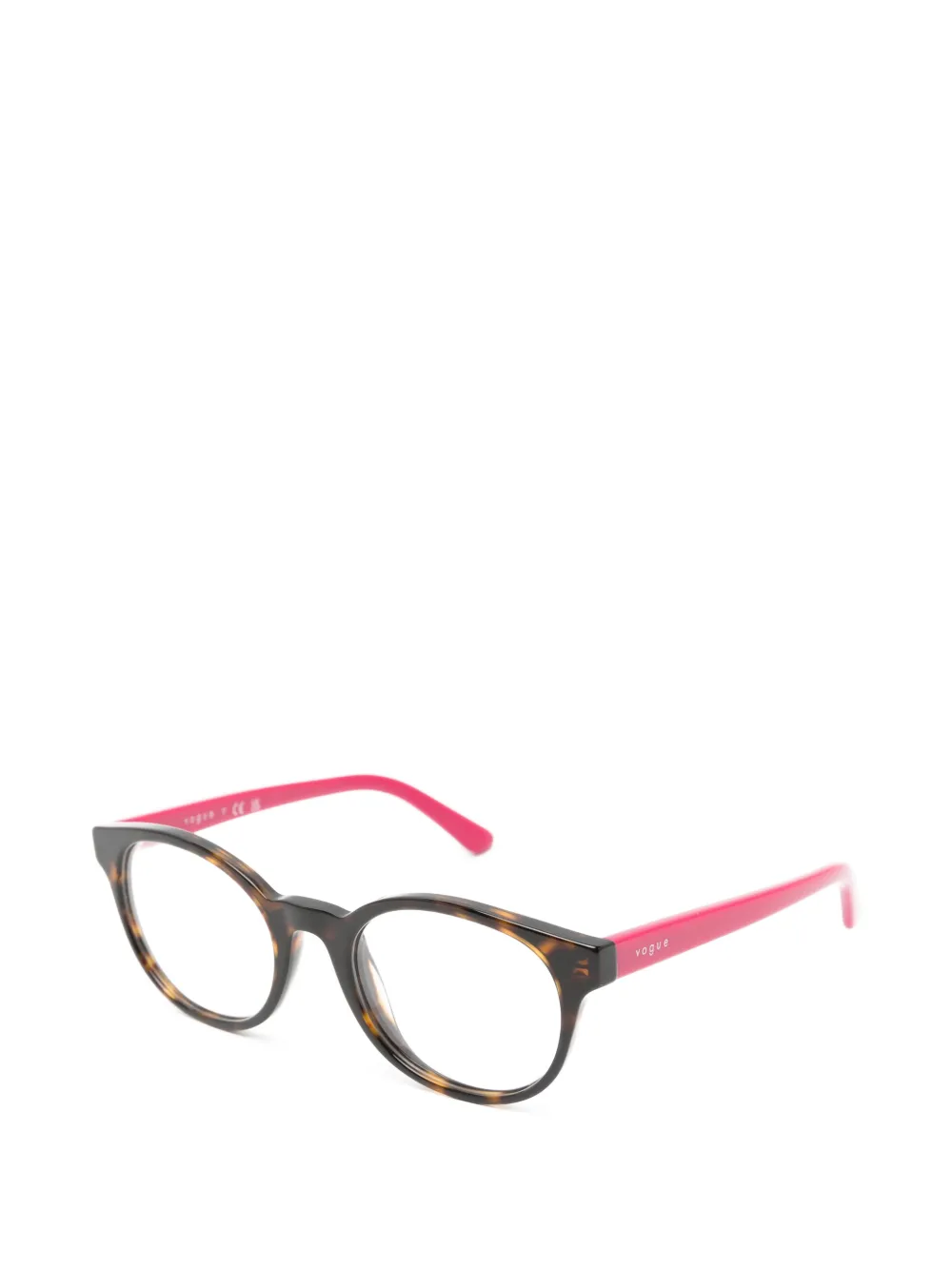 Vogue Eyewear Bril met schildpadschild-design Bruin
