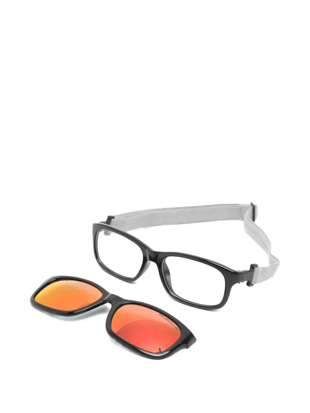  Nano Gafas Arcade Con Montura Rectangular - Negro 