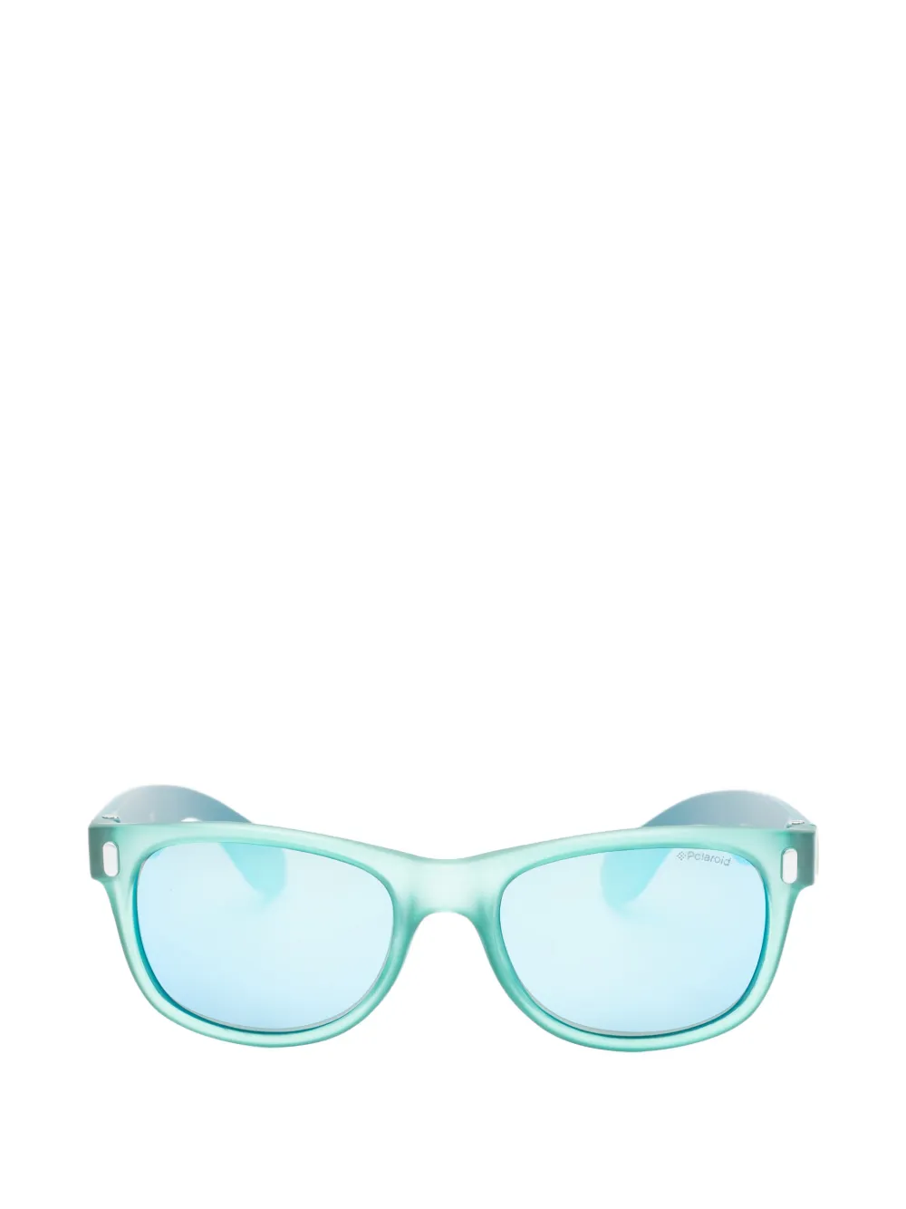 Polaroid rectangle-frame sunglasses - Blu