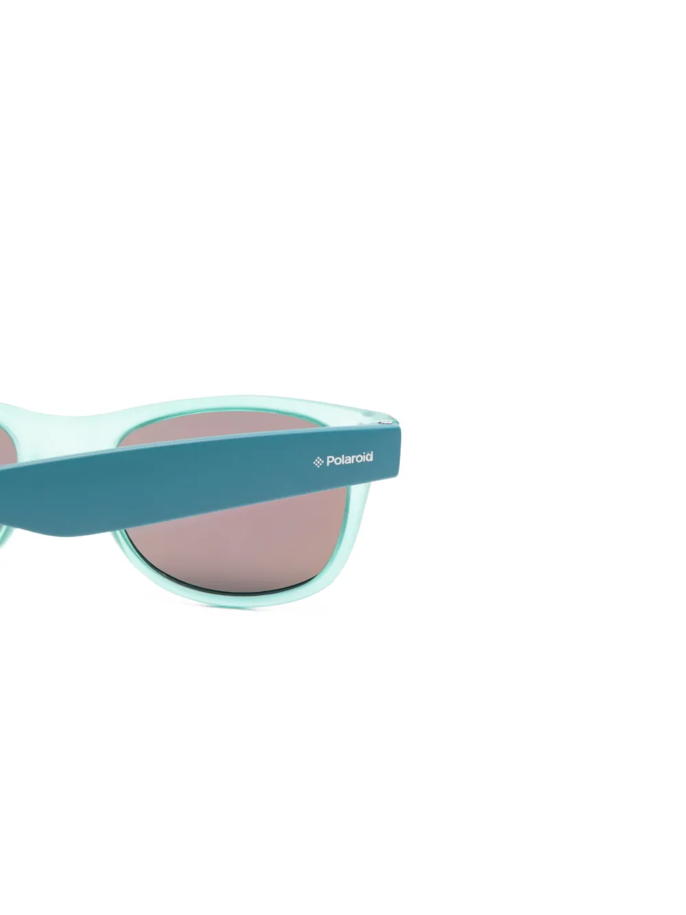  Polaroid Rectangle-frame Sunglasses - Bleu 
