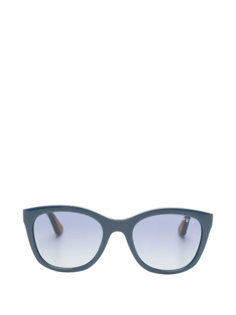 Vogue Eyewear logo-print round-frame sunglasses