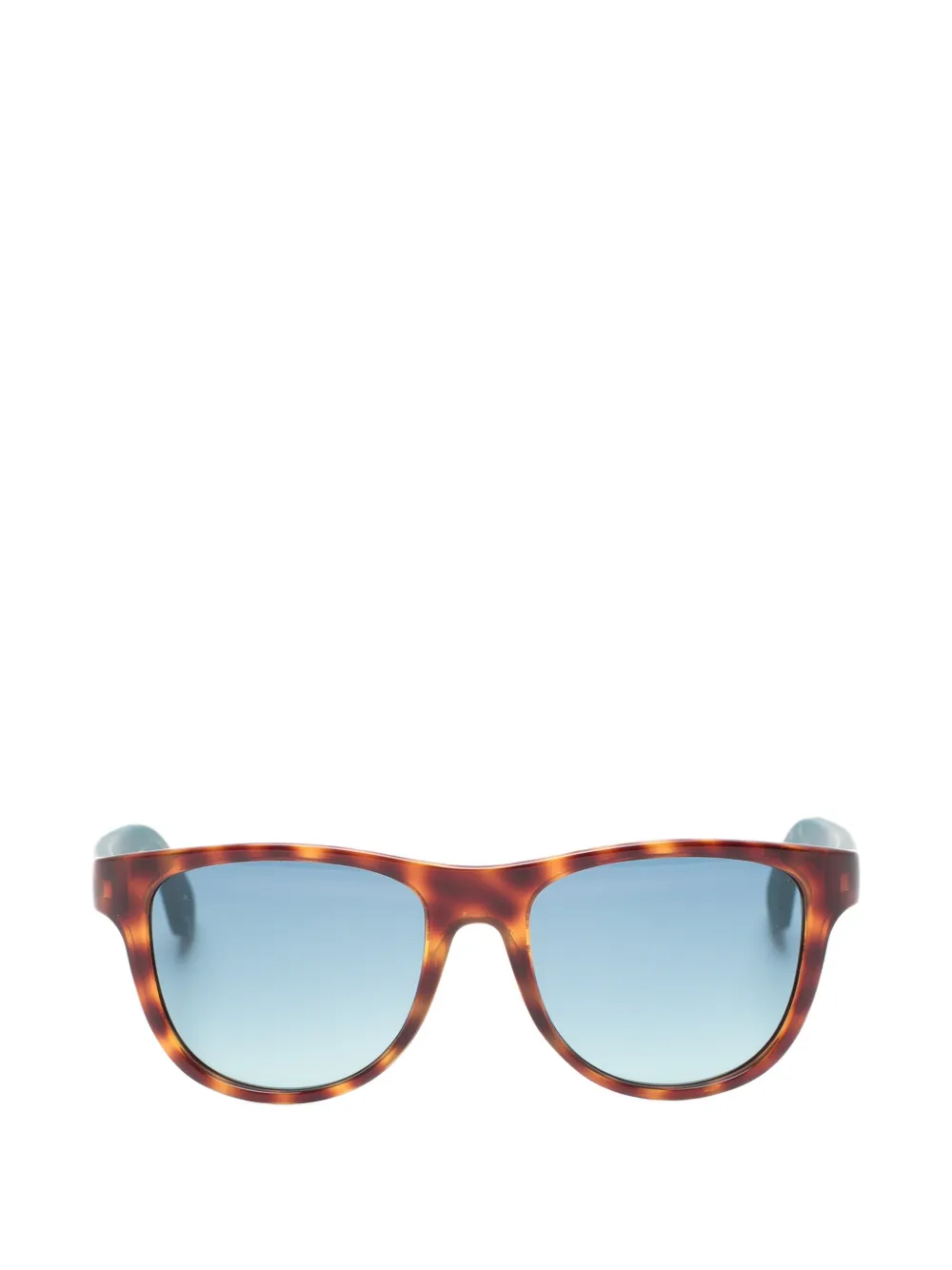 Tommy Hilfiger tortoiseshell-effect square-frame sunglasses - Marrone