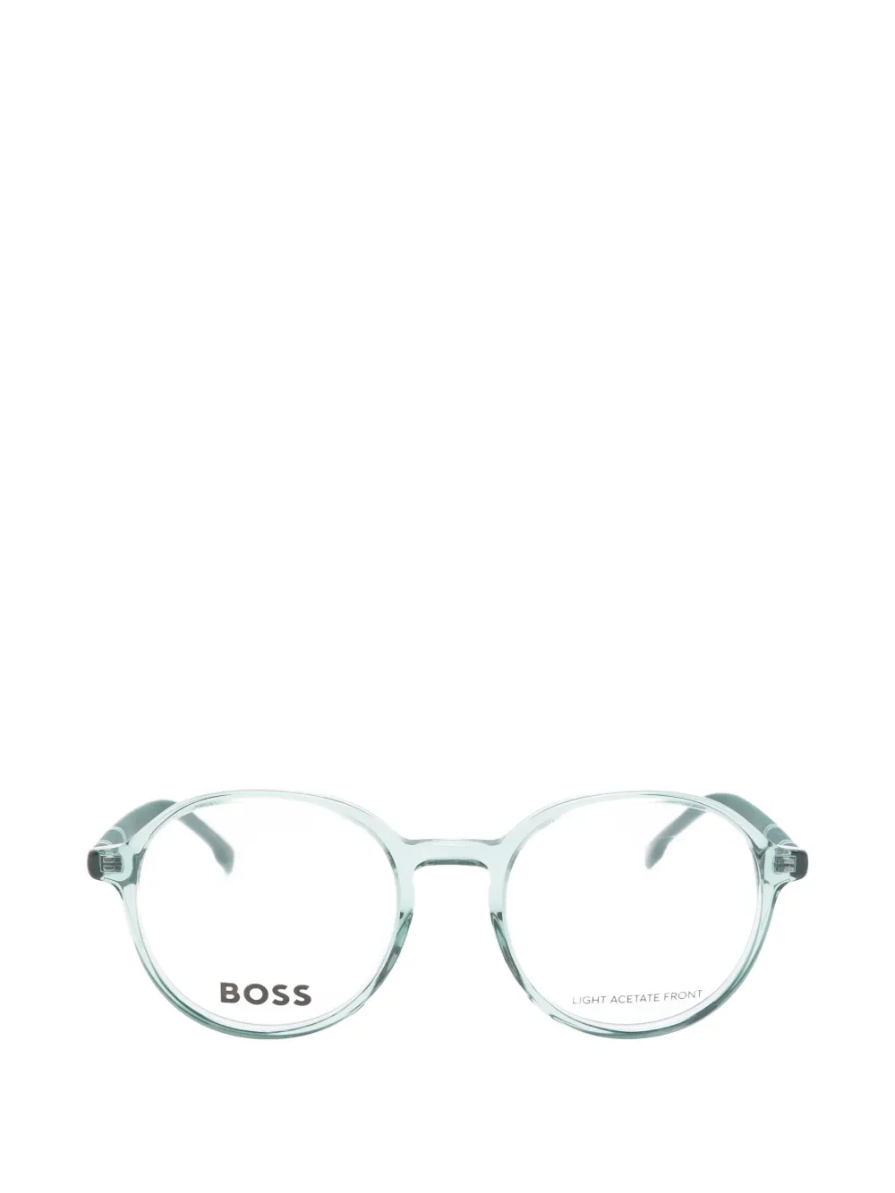 BOSS Kidswear round-frame glasses - Grün