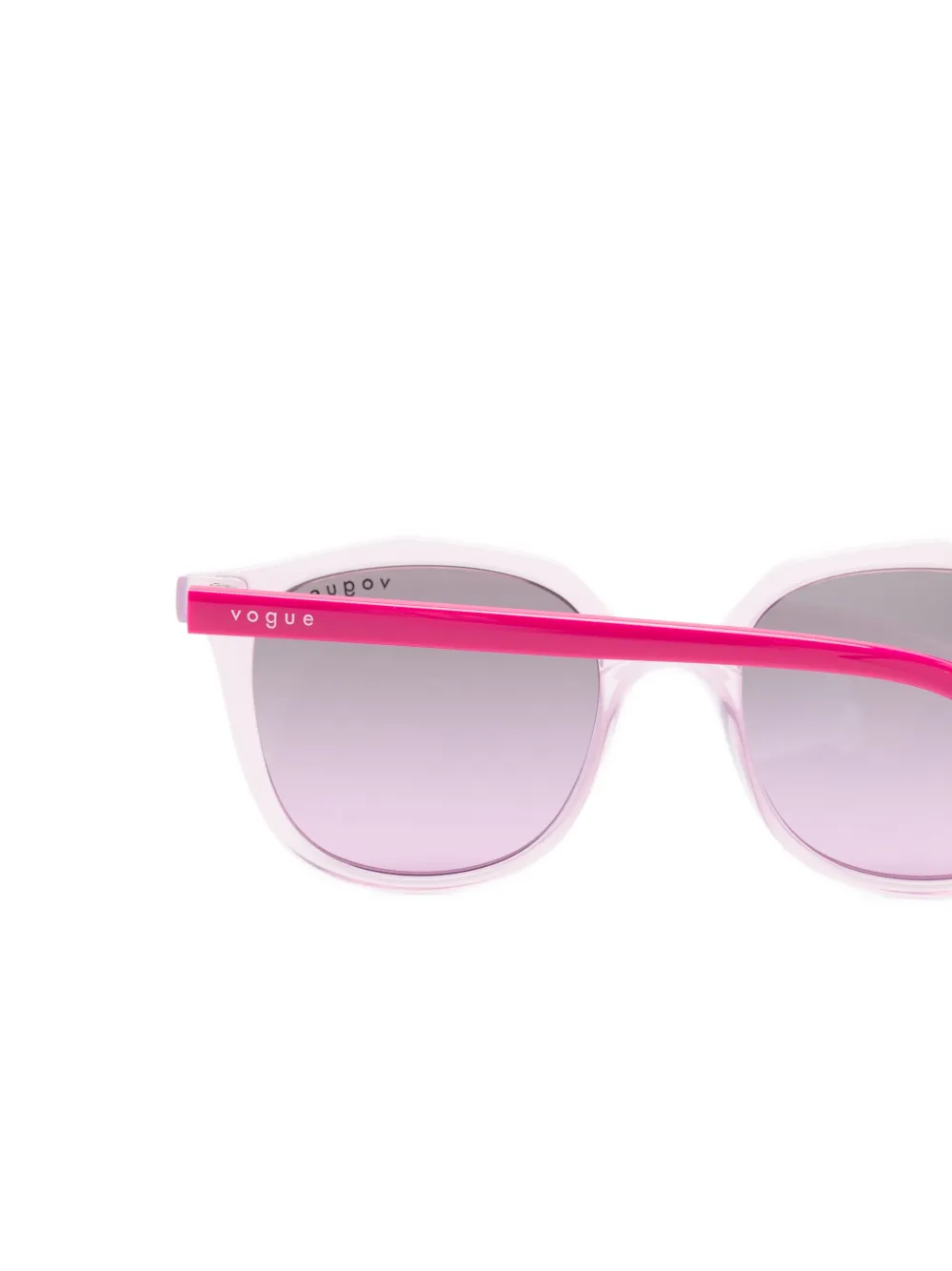 Vogue Eyewear Zonnebril met geometrisch montuur Roze