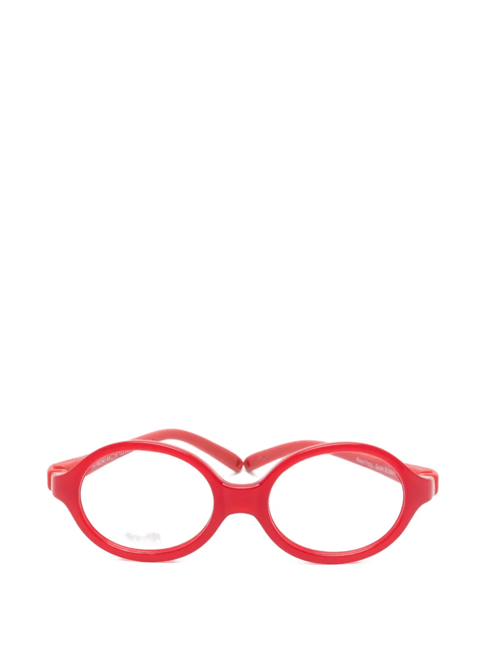NANO Bunny round-frame glasses - Rot