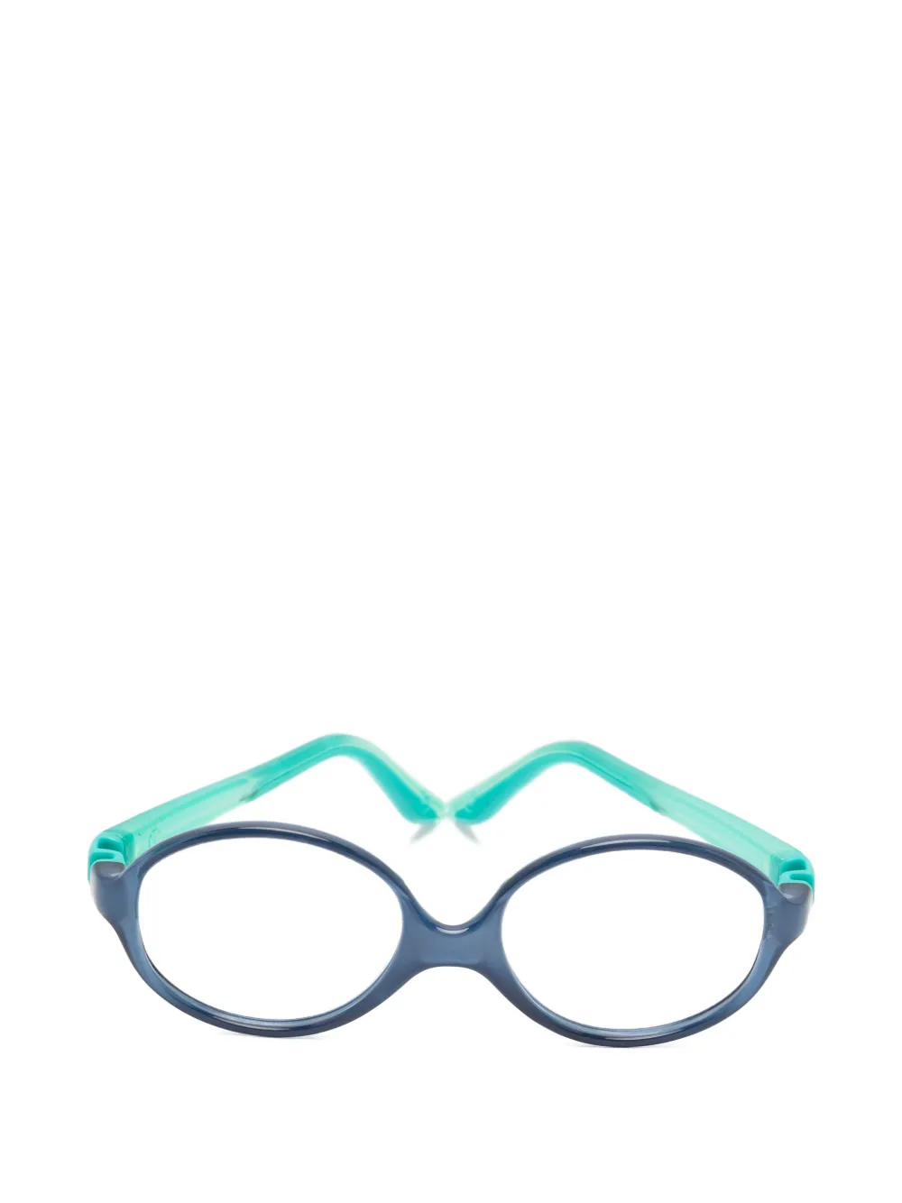 NANO Clipping round-frame glasses - Blau