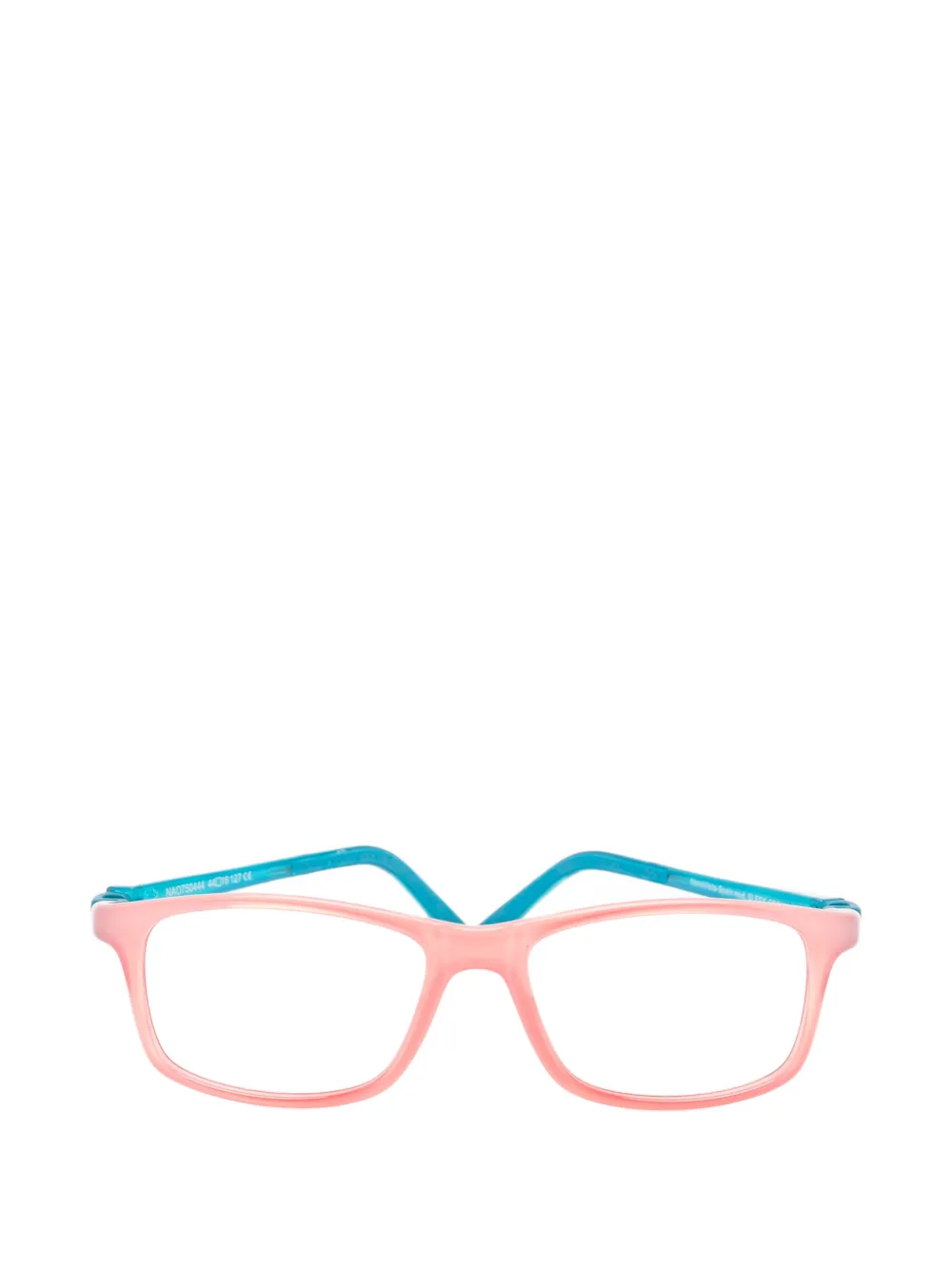 NANO Sleek-Crew rectangle-frame glasses - Blau
