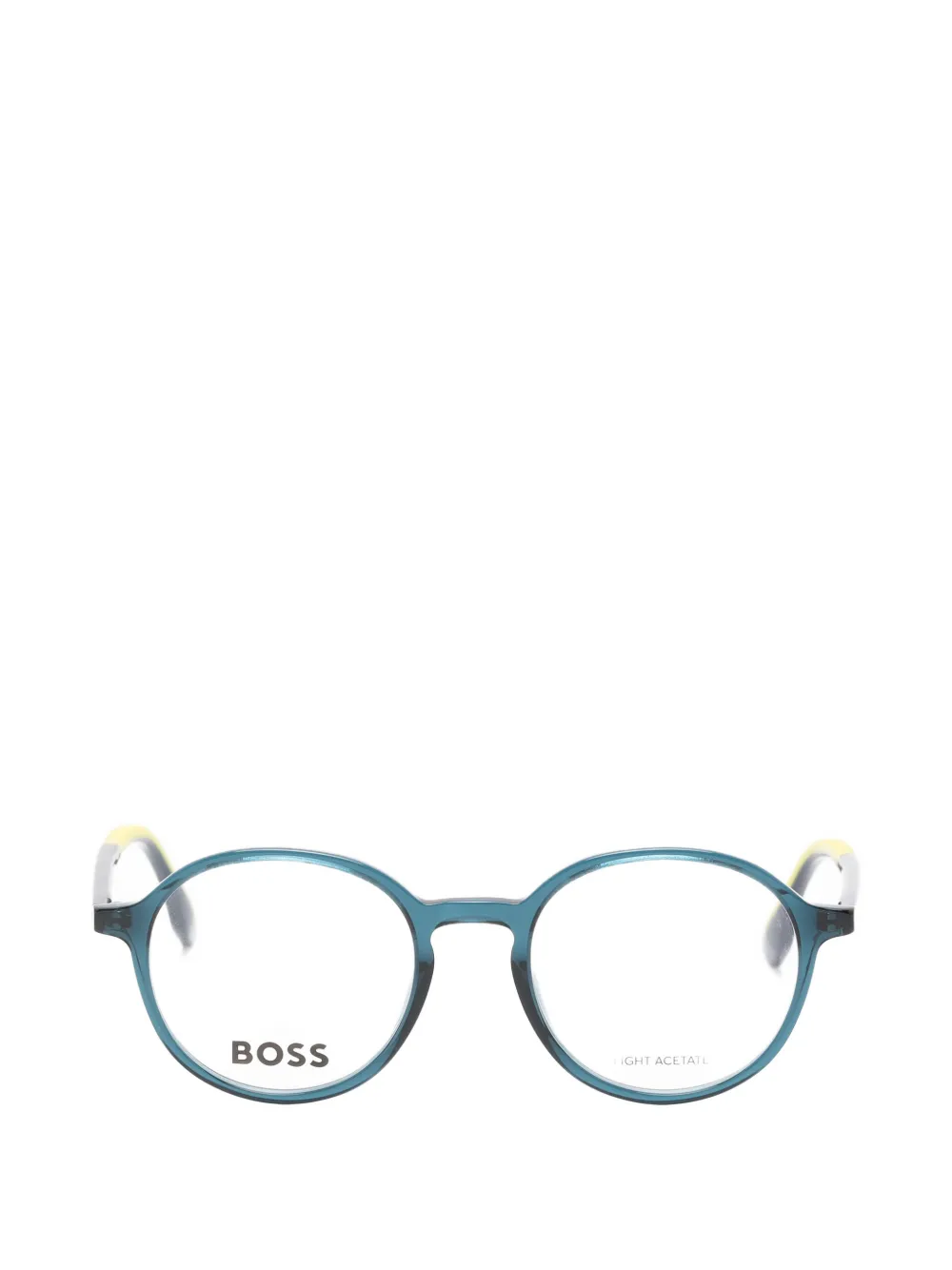 BOSS Kidswear round-frame glasses - Blau