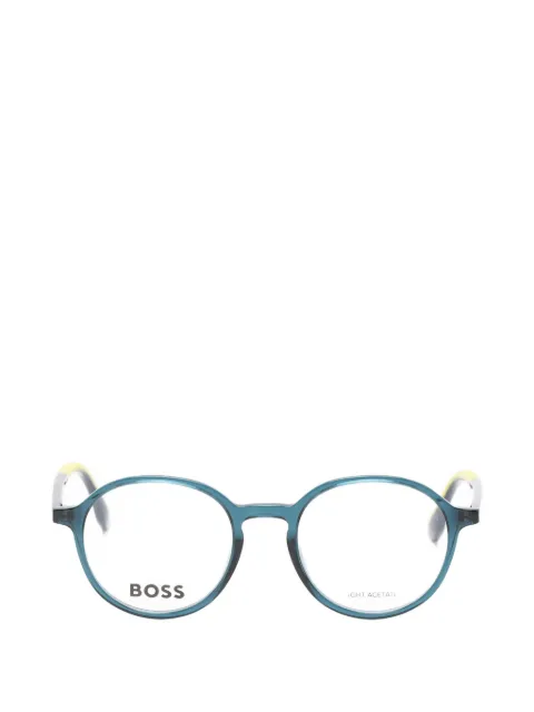 BOSS Kidswear round-frame glasses