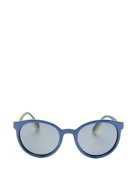 Polaroid round-frame printed sunglasses