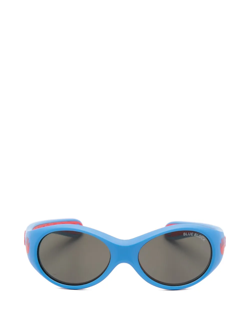 NANO oval-frame sunglasses - Blu