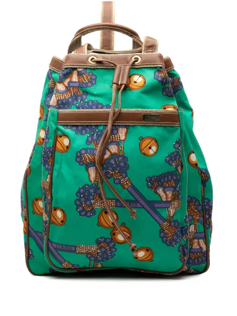 Loewe Pre-Owned 20th Century Coleccion Jerez Printed Canvas Travel backpack