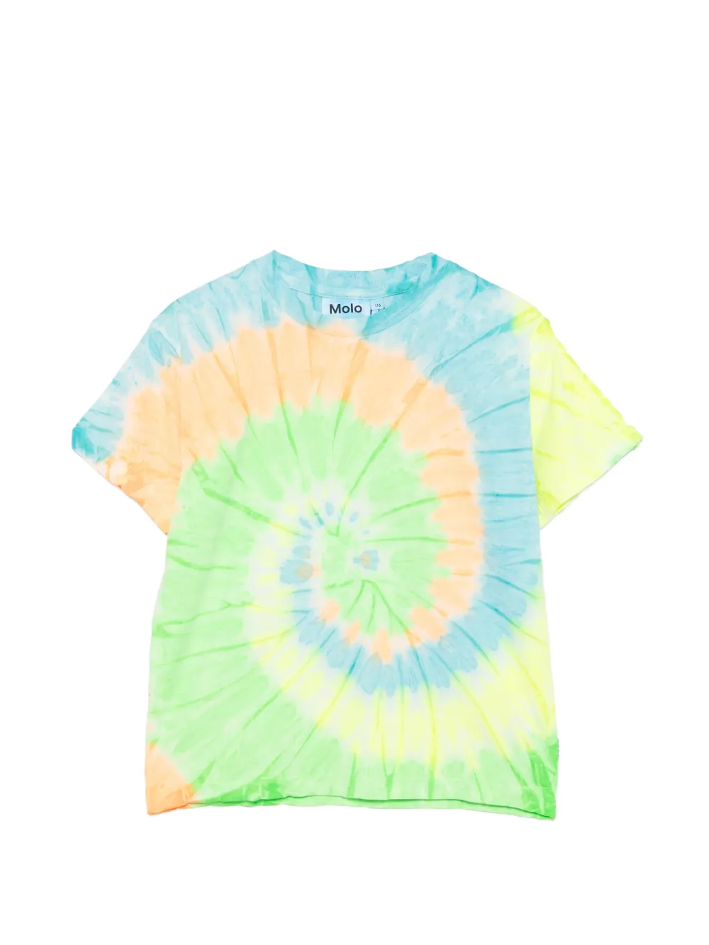 Molo Riley tie dye T-shirt - Verde