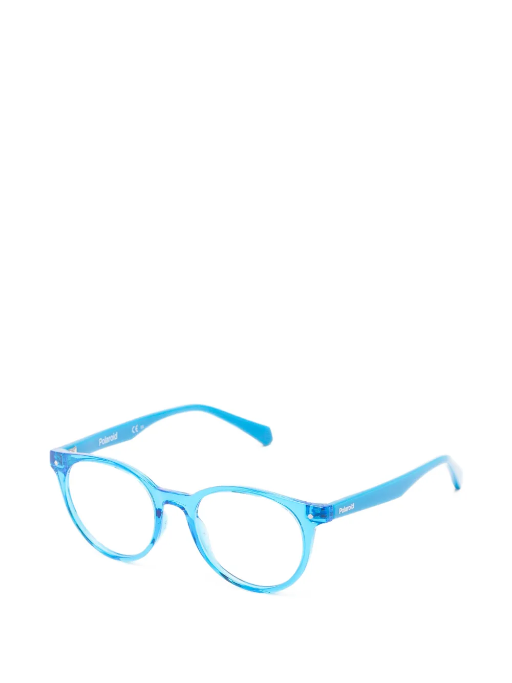  Polaroid Round-frame Glasses - Bleu 