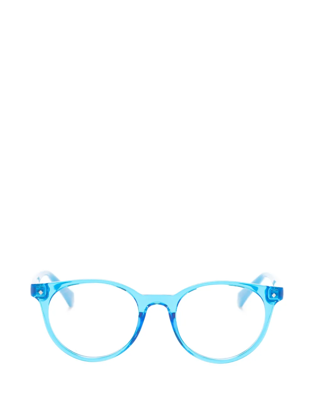Polaroid round-frame glasses - Blau