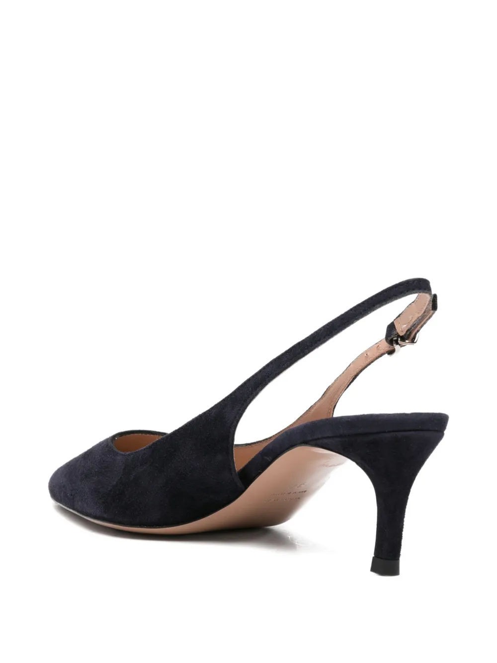 Roberto Festa Suède slingback pumps Blauw