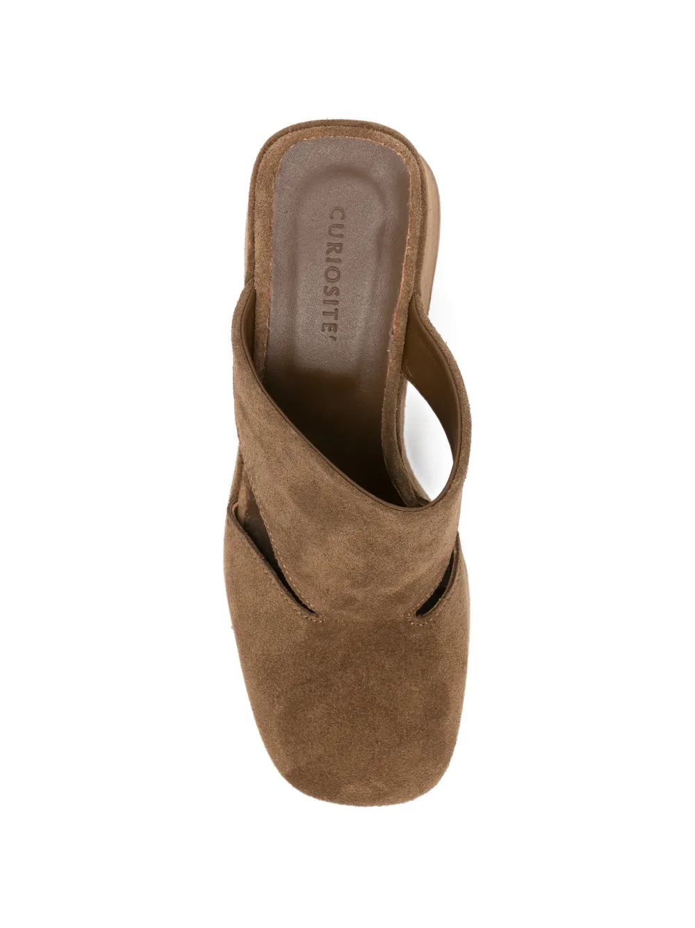 curiositè cut-out-detail mules Bruin