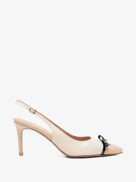 Roberto Festa glass slingback pumps