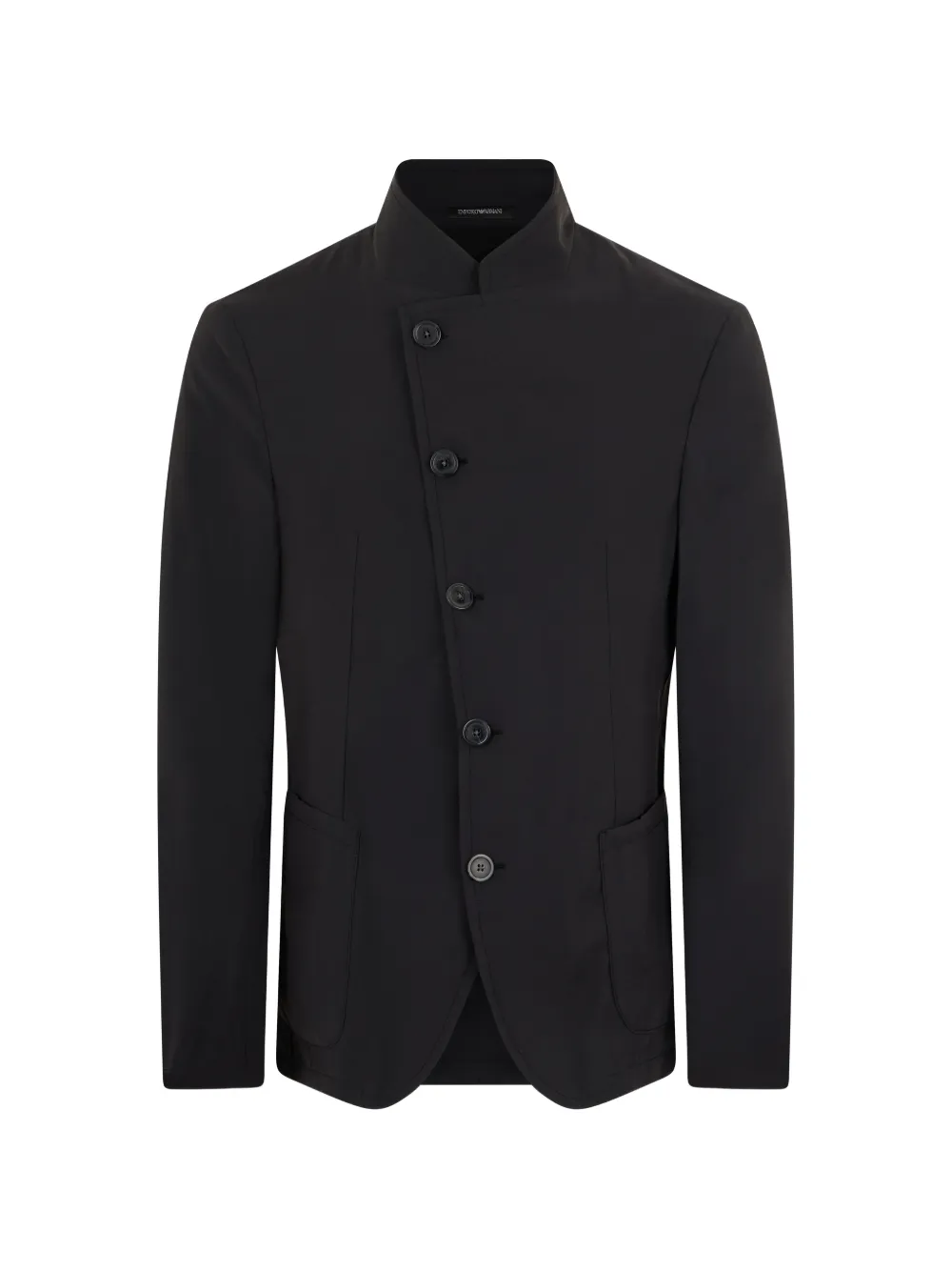 Emporio Armani buttoned shirt jacket - Schwarz