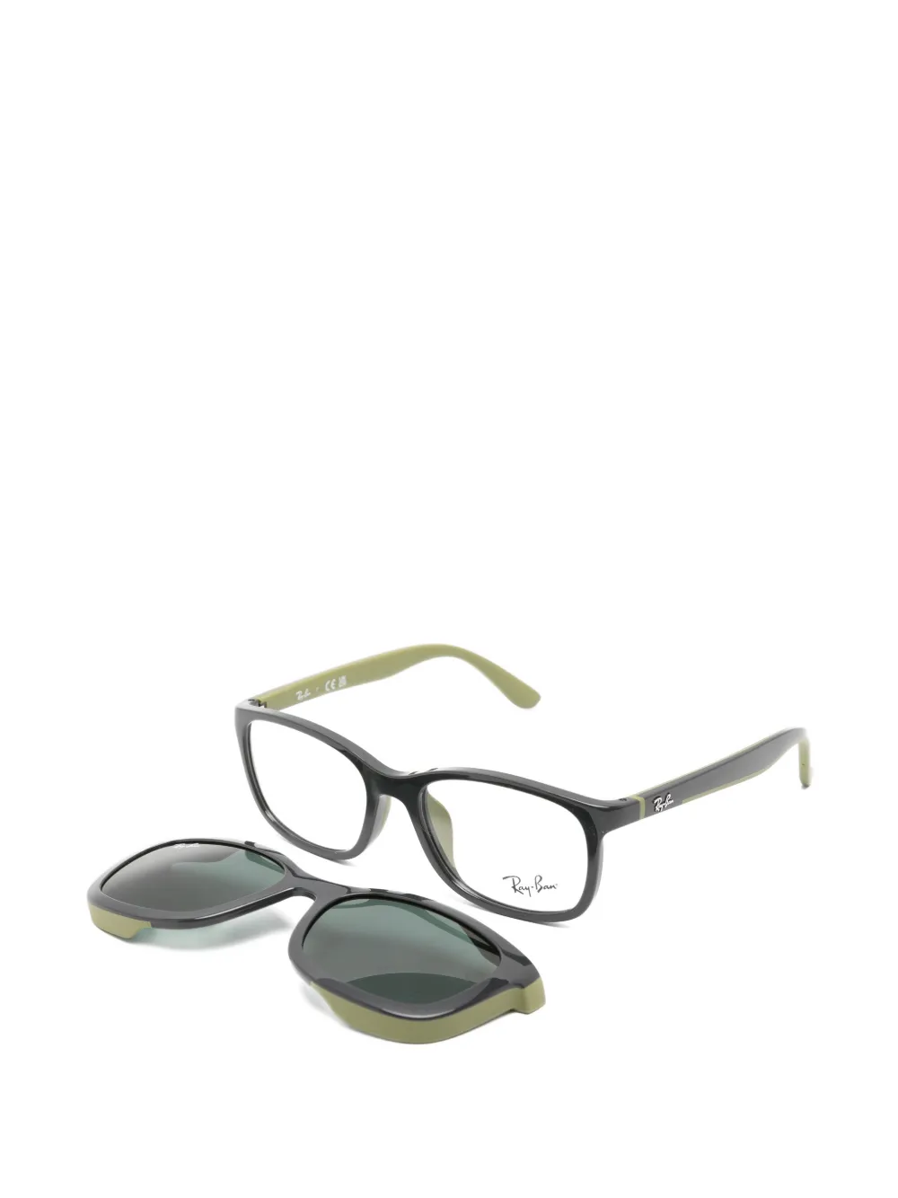 RAY-BAN JUNIOR Bril met rechthoekig montuur Grijs