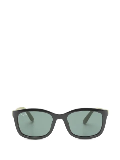 RAY-BAN JUNIOR lentes de clip con armazón rectangular