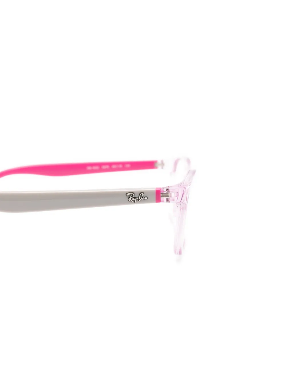  Ray-ban Junior Rectangle-frame Glasses - Rose 
