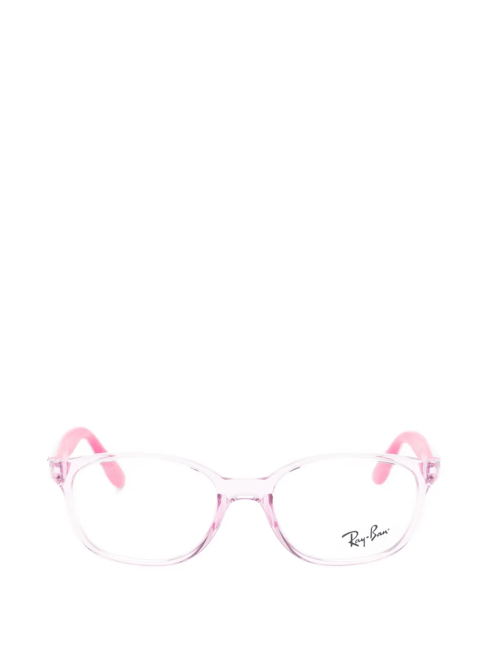 RAY-BAN JUNIOR rectangle-frame glasses - Rosa
