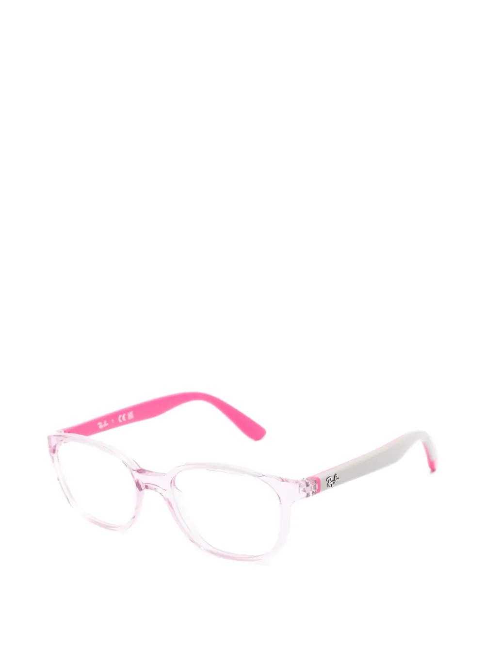  Ray-ban Junior Rectangle-frame Glasses - Rose 
