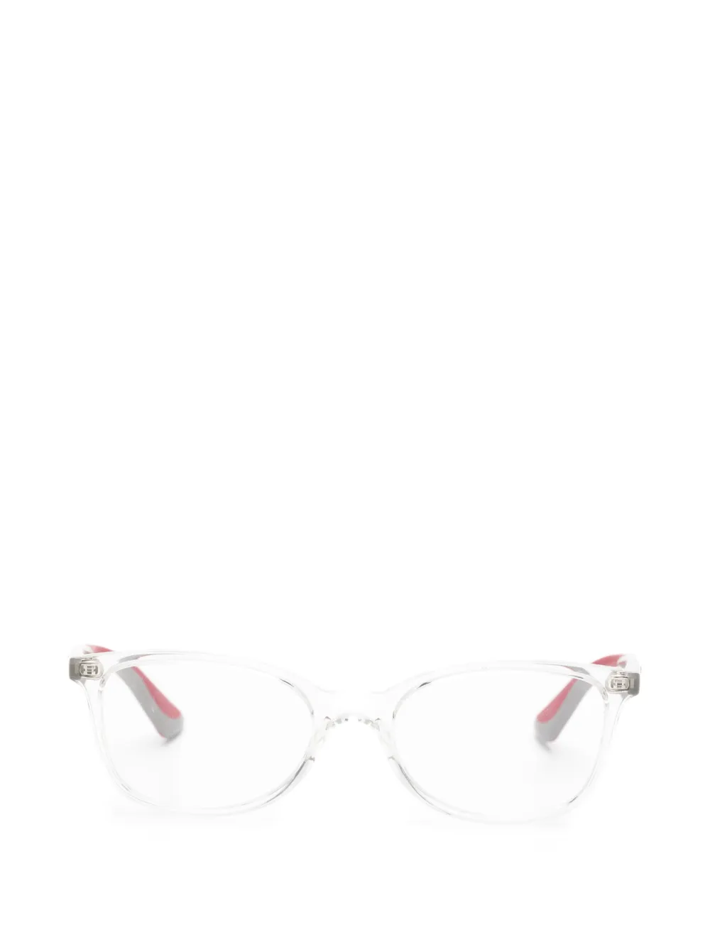 RAY-BAN JUNIOR rectangle-frame glasses - Grigio